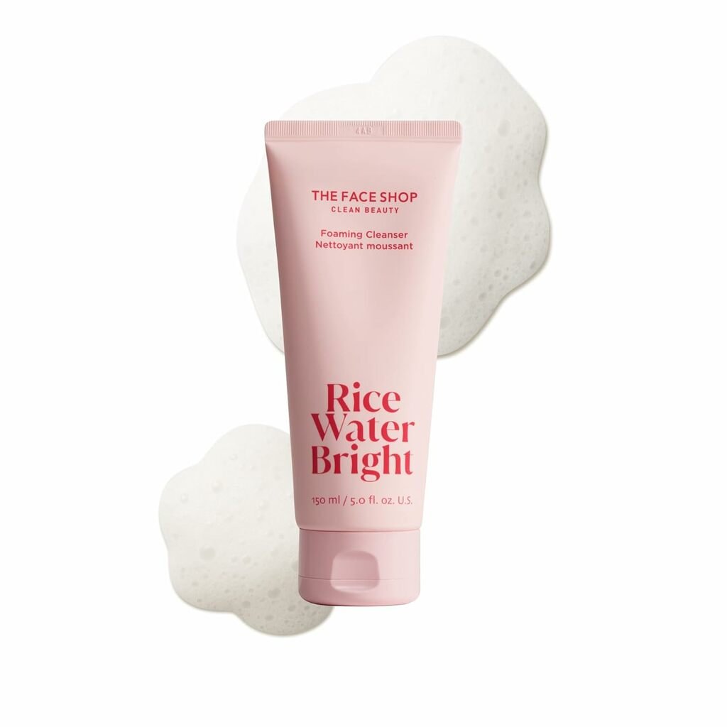 The Face Shop Rice Water Bright Foaming Facial Cleanser 